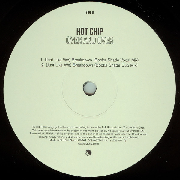 Hot Chip - Over And Over | EMI (12EM 707) - 4 Hot Chip - Over And Over | EMI (12EM 707) - 4