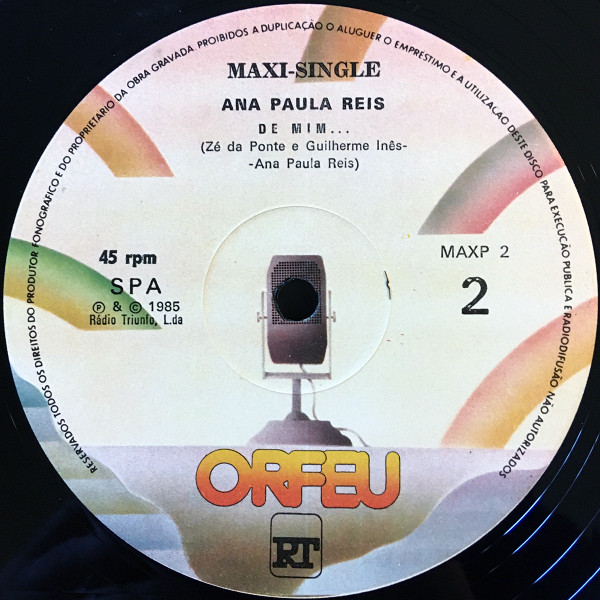 Ana Paula Reis - Ana Paula Reis | Orfeu (MAXP-2) - 3