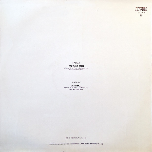 Ana Paula Reis - Ana Paula Reis | Orfeu (MAXP-2) - main