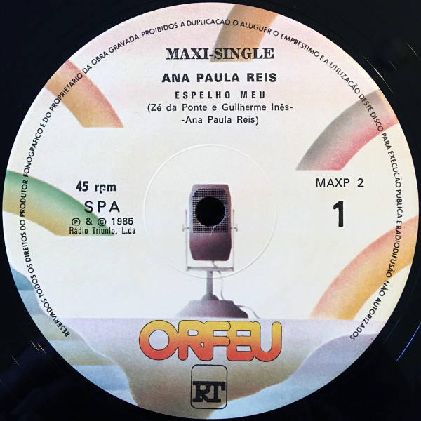 Ana Paula Reis - Ana Paula Reis | Orfeu (MAXP-2) - 2