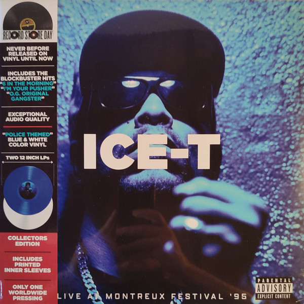 Ice-T - Live At Montreux Festival '95 - Dos Vinilos Azul/Blanco - RSD 2025 | Culture Factory (783 791)