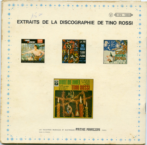 Tino Rossi - Tino Chante Noël | Columbia (2C 012 - 13.003M) - 2 Tino Rossi - Tino Chante Noël | Columbia (2C 012 - 13.003M) - 2