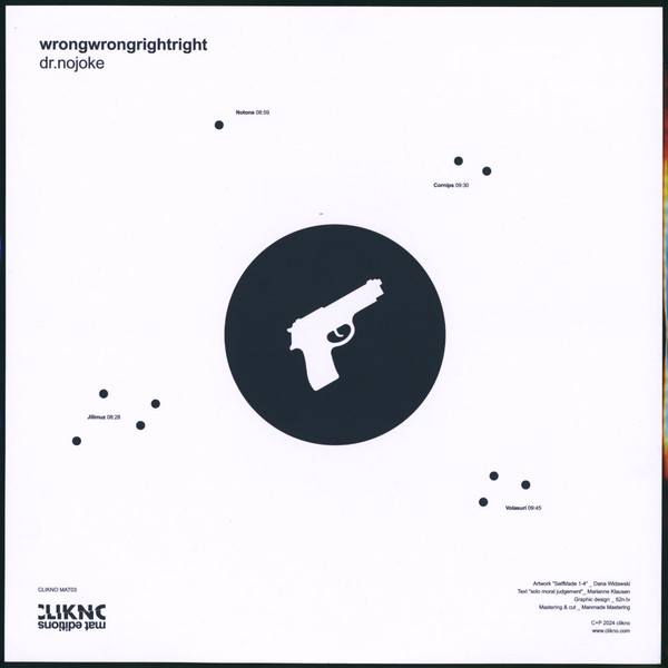 Dr. Nojoke - wrongwrongrightright | CLIKNO (CLIKNOMAT03) - 2 Dr. Nojoke - wrongwrongrightright | CLIKNO (CLIKNOMAT03) - 2