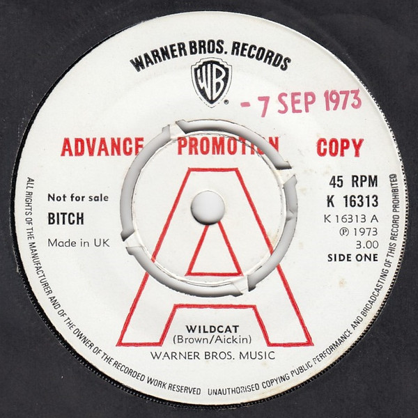 Bitch - Wildcat | Warner Bros. Records (K 16313)
