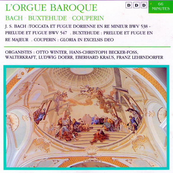 Johann Sebastian Bach , Dieterich Buxtehude And François Couperin - L'Orgue Baroque | Sonia Classic (CD 74437) - main