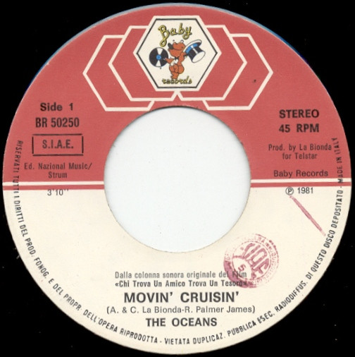 The Oceans - Movin' Cruisin' | Baby Records (BR 50250) - 3 The Oceans - Movin' Cruisin' | Baby Records (BR 50250) - 3