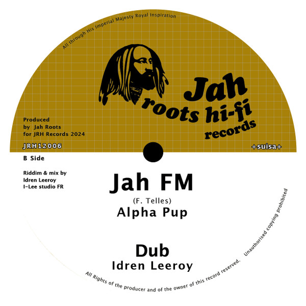 Dixie Peach , Alpha Pup , Idren Leeroy - Oh JAH / Jah FM | Jah Roots Hi-Fi Records (JRH12006) - 2 Dixie Peach , Alpha Pup , Idren Leeroy - Oh JAH / Jah FM | Jah Roots Hi-Fi Records (JRH12006) - 2