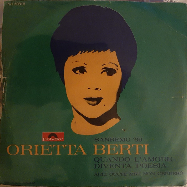 Orietta Berti - Quando L'Amore Diventa Poesia | Polydor (NH 59818) - 2