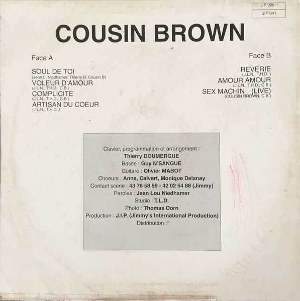 Cousin Brown - Soul De Toi | Jimmy's International Production (0013) - 2 Cousin Brown - Soul De Toi | Jimmy's International Production (0013) - 2