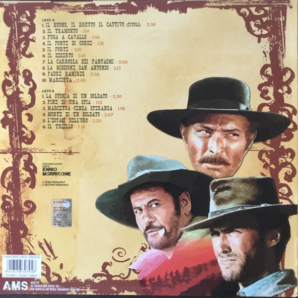 Ennio Morricone - The Good, The Bad And The Ugly (Il Buono, Il Brutto E Il Cattivo) | AMS Records (AMSLP79) - 2