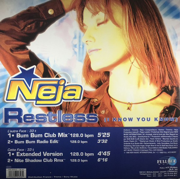 Neja - Restless (I Know You Know) | Full Ace Music (FAM 30434-6) - 2 Neja - Restless (I Know You Know) | Full Ace Music (FAM 30434-6) - 2