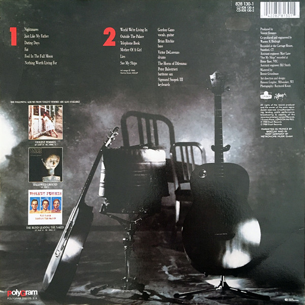 Violent Femmes - 3 | London Records (828 130-1) - 2