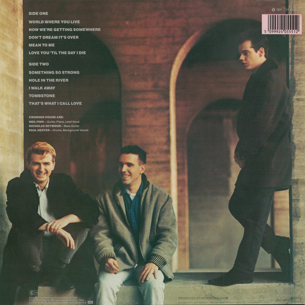 Crowded House - Crowded House | Capitol Records (1C 064-24 0555 1) - 2