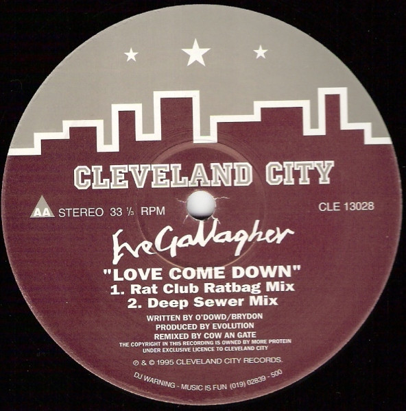 Eve Gallagher - Love Come Down | Cleveland City (CLE 13028) - 3