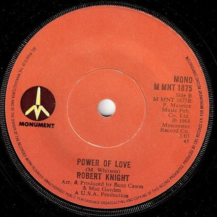 Robert Knight - Love On A Mountain Top | Monument (M MNT 1875) - 2 Robert Knight - Love On A Mountain Top | Monument (M MNT 1875) - 2