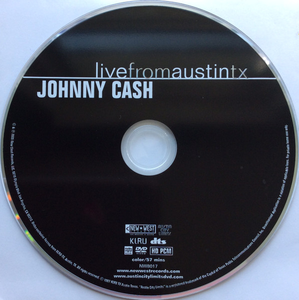 Johnny Cash - Live From Austin TX | New West Records (NW8017)