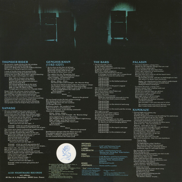 Asia - Armed To The Teeth | Acid Nightmare Records (ANM012) - 2