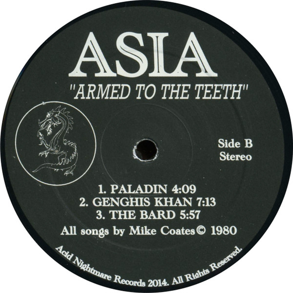 Asia - Armed To The Teeth | Acid Nightmare Records (ANM012) - 4