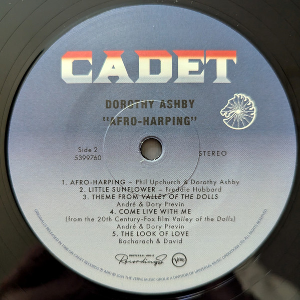 Dorothy Ashby - Afro-Harping | Cadet (5399759) - 4