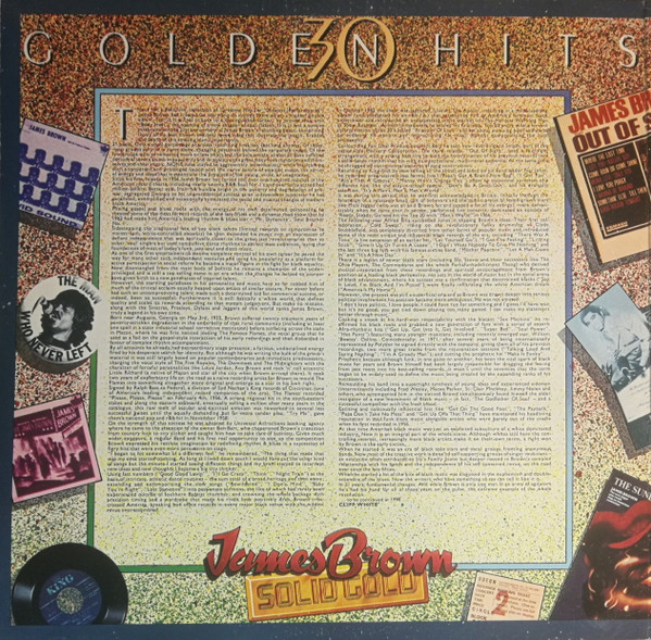 James Brown - Solid Gold (30 Golden Hits 21 Golden Years) (2LP) [Vinyl] | Polydor (MIPD-2-9387) - 3