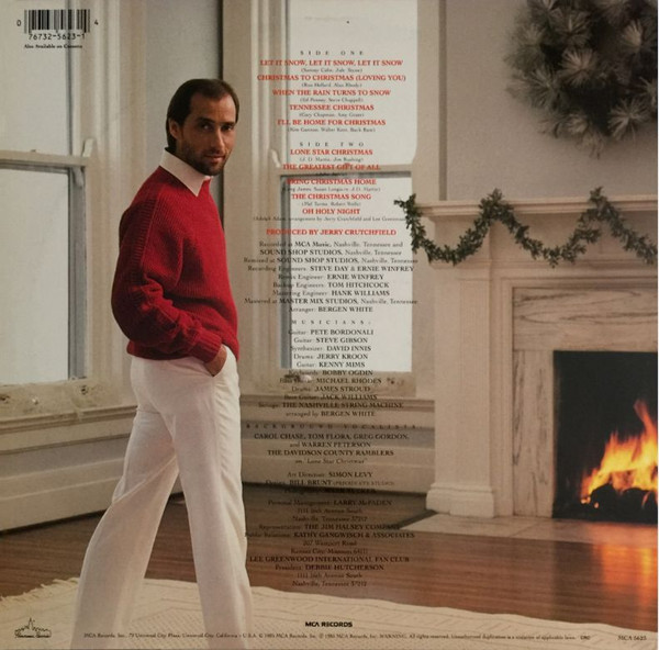 Lee Greenwood - Christmas To Christmas | MCA Records (MCA 5623) - 2