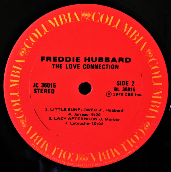 Freddie Hubbard - The Love Connection [Vinyl] | Columbia (JC 36015) - 4