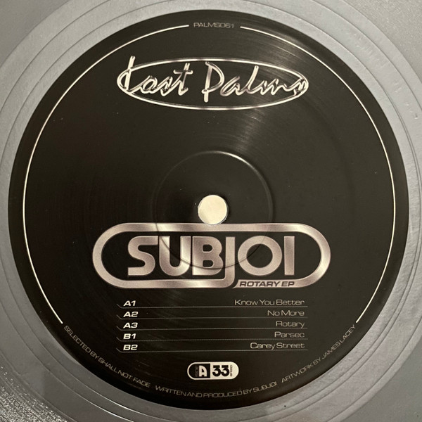 Subjoi - Rotary EP | Lost Palms (PALMS061)