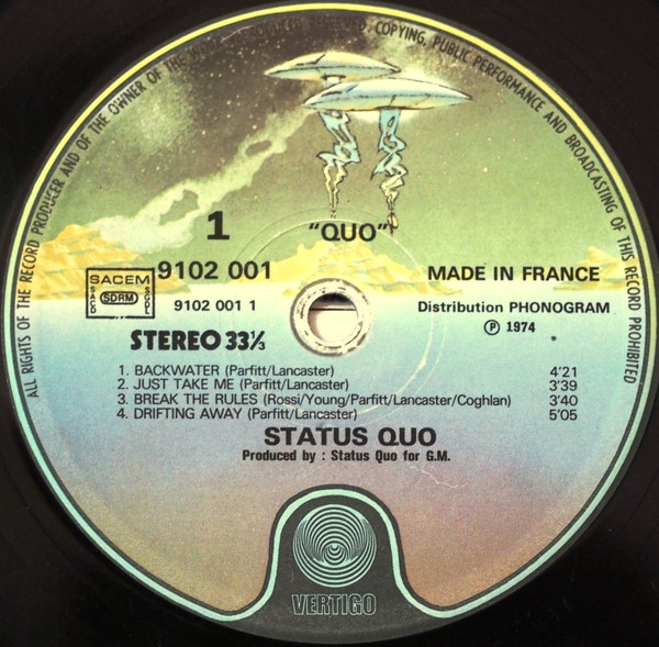 Status Quo - Quo | Vertigo (9102 001)