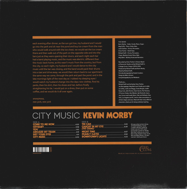 Kevin Morby - City Music | Dead Oceans (DOC131) - main