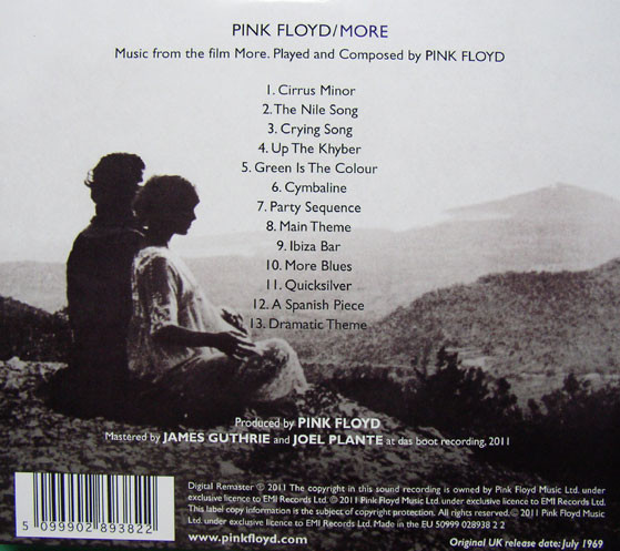 Pink Floyd - Music From The Film More | EMI (50999 028938 2 2) - 2