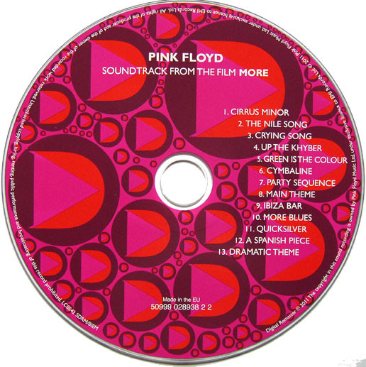 Pink Floyd - Music From The Film More | EMI (50999 028938 2 2) - 3