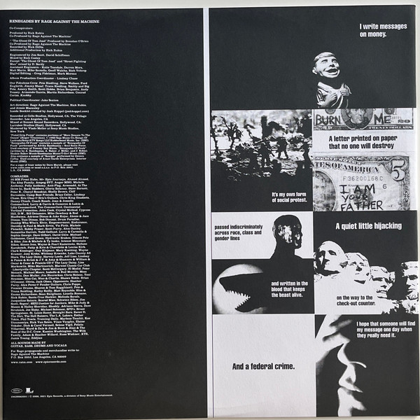 Rage Against The Machine - Renegades LP - BLUE | Epic (19439863551) - 3 Rage Against The Machine - Renegades LP - BLUE | Epic (19439863551) - 3