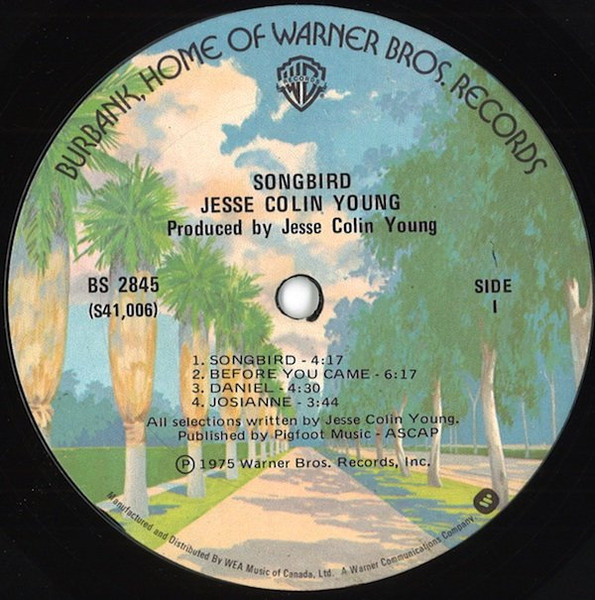 Jesse Colin Young - Songbird | Warner Bros. Records (BS 2845) - 3 Jesse Colin Young - Songbird | Warner Bros. Records (BS 2845) - 3