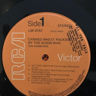 The Guess Who - Canned Wheat | RCA Victor (LSP-4157) - 3 The Guess Who - Canned Wheat | RCA Victor (LSP-4157) - 3