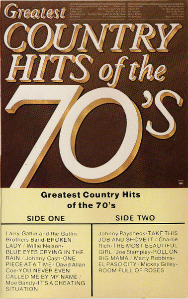 Various - Greatest Country Hits Of The 70's | Columbia (JCT 36549) - main
