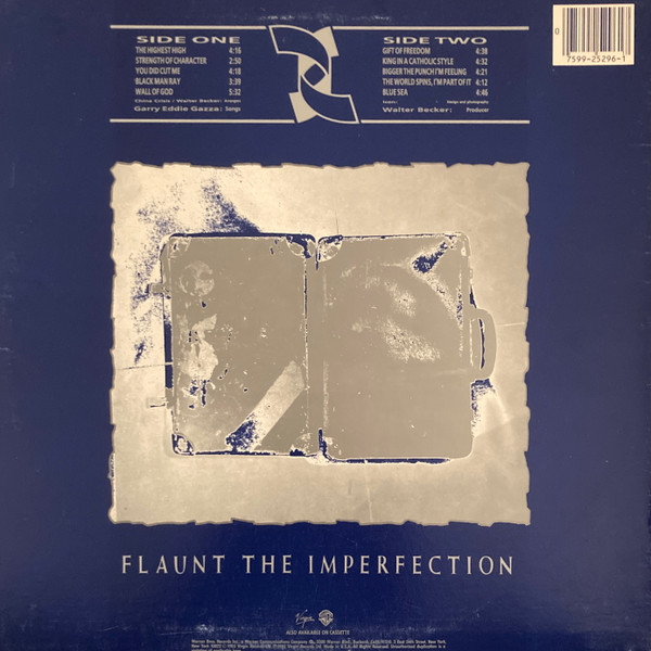China Crisis - Flaunt The Imperfection | Warner Bros. Records (1-25296) - 2 China Crisis - Flaunt The Imperfection | Warner Bros. Records (1-25296) - 2