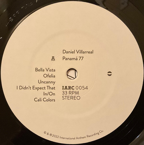 Daniel Villarreal - Panamá 77 | International Anthem Recording Company (IARC0054) - 2