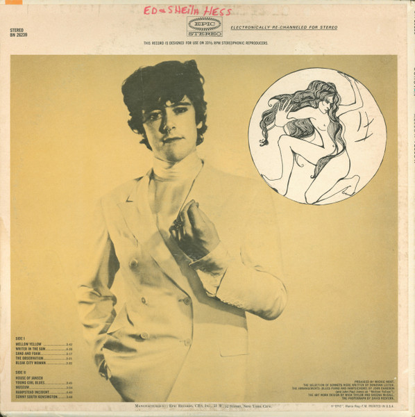 Donovan - Mellow Yellow | Epic (BN 26239) - 2