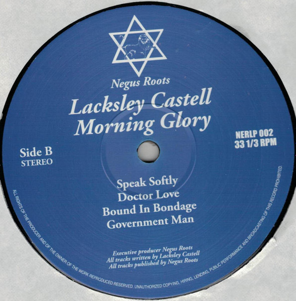 Lacksley Castell - Morning Glory | Negus Roots (NERLP002) - 4 Lacksley Castell - Morning Glory | Negus Roots (NERLP002) - 4