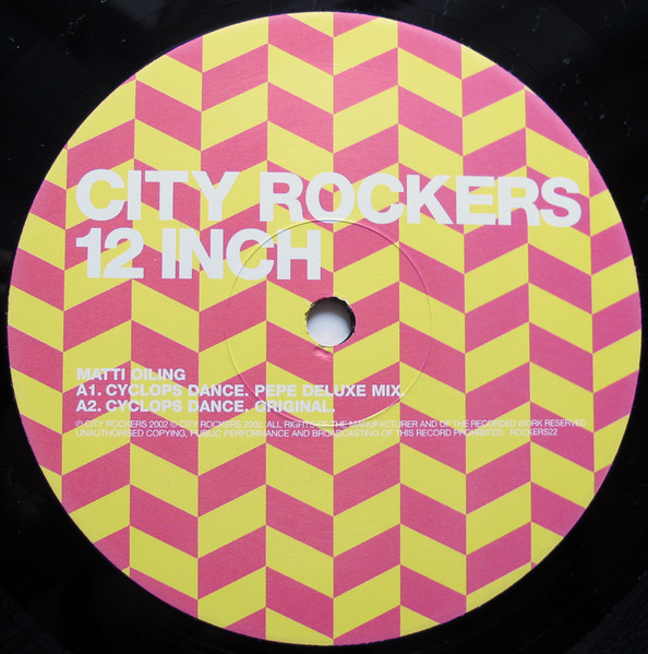 Matti Oiling - Cyclops Dance | City Rockers (ROCKERS22) - main Matti Oiling - Cyclops Dance | City Rockers (ROCKERS22) - main
