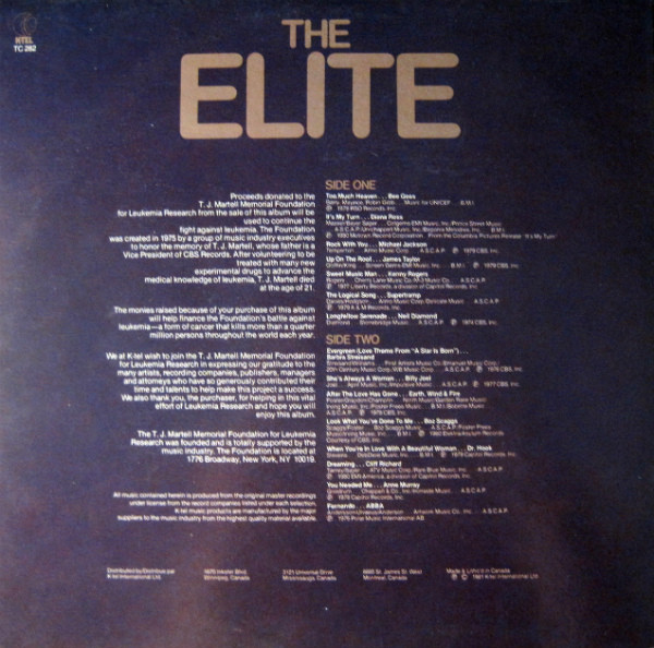 Various - The Elite | K-Tel (TC 282) - 2 Various - The Elite | K-Tel (TC 282) - 2