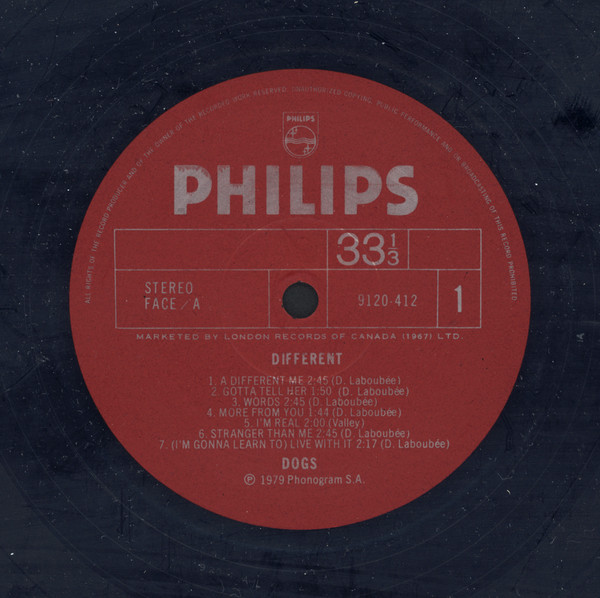 Dogs - Different | Philips (9120-412) - 3