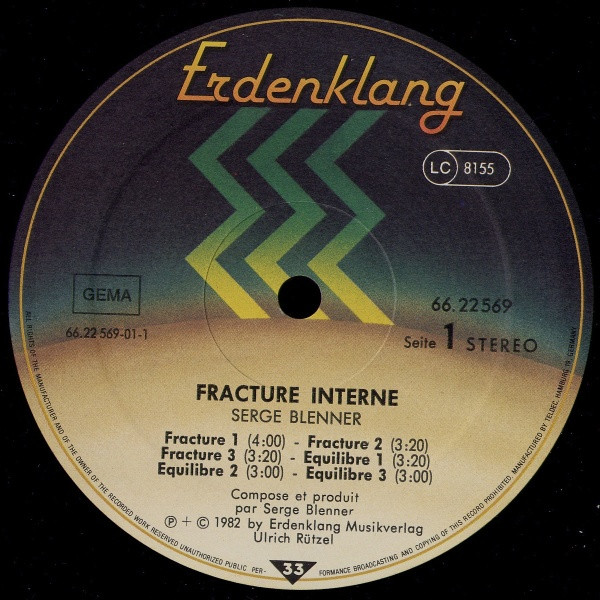 Serge Blenner - Fracture Interne | Erdenklang (66.22569 AP) - 3 Serge Blenner - Fracture Interne | Erdenklang (66.22569 AP) - 3