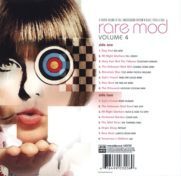 Various - Rare Mod Volume 4 (A Fourth Volume Of 60s' Underground Rhythm'N'Blues, Psych & Soul) | Acid Jazz (AJXLP320) - 2 Various - Rare Mod Volume 4 (A Fourth Volume Of 60s' Underground Rhythm'N'Blues, Psych & Soul) | Acid Jazz (AJXLP320) - 2