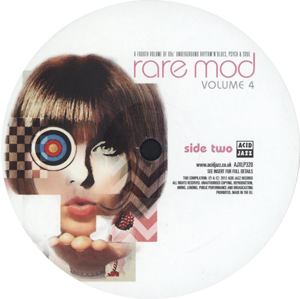 Various - Rare Mod Volume 4 (A Fourth Volume Of 60s' Underground Rhythm'N'Blues, Psych & Soul) | Acid Jazz (AJXLP320) - 4 Various - Rare Mod Volume 4 (A Fourth Volume Of 60s' Underground Rhythm'N'Blues, Psych & Soul) | Acid Jazz (AJXLP320) - 4