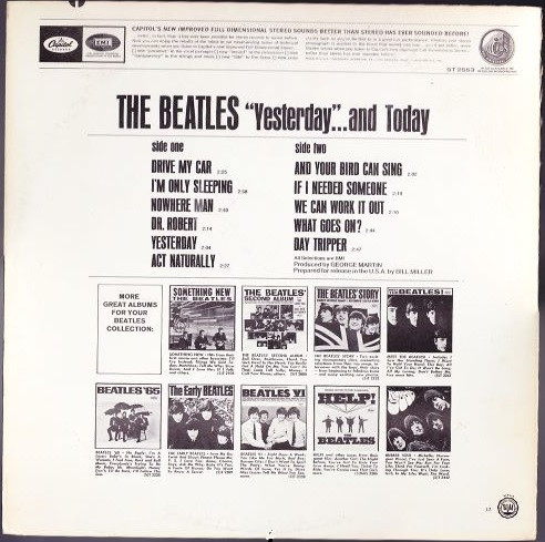 The Beatles - Yesterday And Today | Capitol Records (ST 2553) - 2