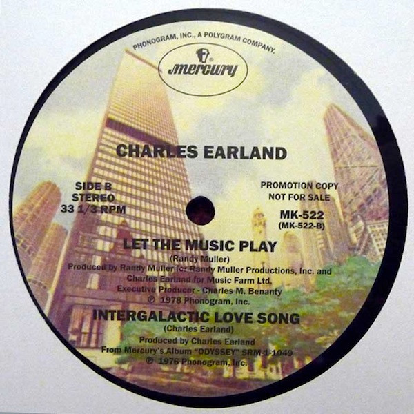 Charles Earland - Over And Over / Let The Music Play / Intergalactic Love Song | Mercury (MK-522) - 2 Charles Earland - Over And Over / Let The Music Play / Intergalactic Love Song | Mercury (MK-522) - 2
