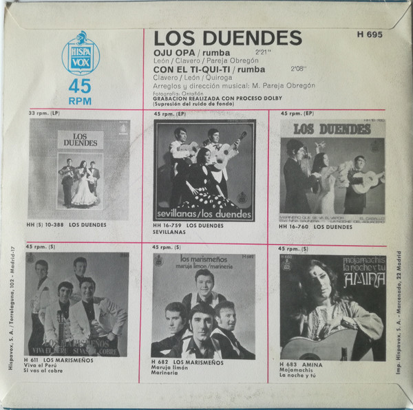 Oju Opa / Con El Ti-qui-ti