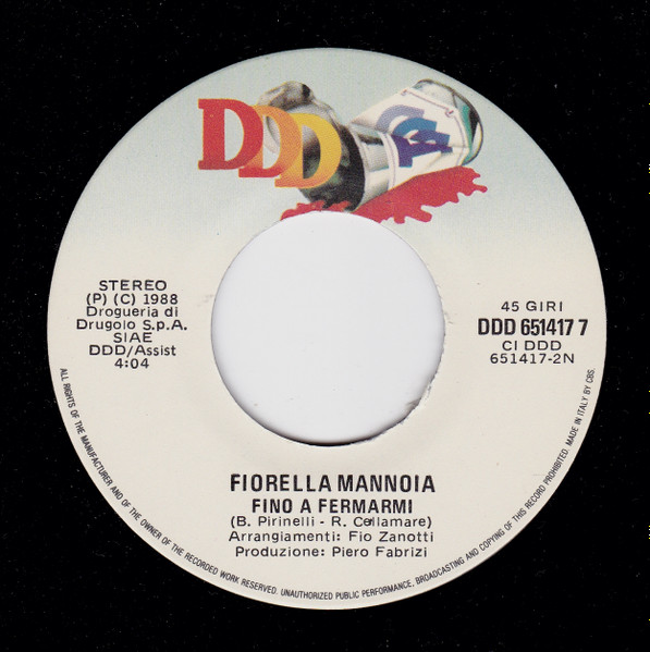 Fiorella Mannoia - Le Notti Di Maggio | DDD (DDD 651417 7) - 4