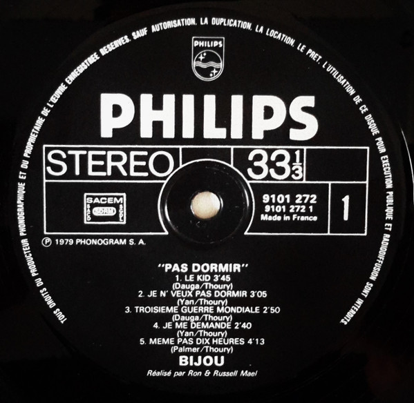 Bijou - Pas Dormir | Philips (9101 272) - 3